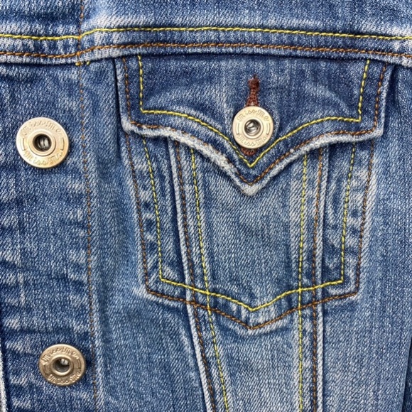 Miss Me Cropped Jean Jacket - Picture 3 of 8